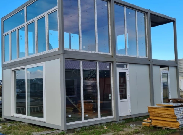 Tijdelijke voorziening kantoor voor project verbouwing