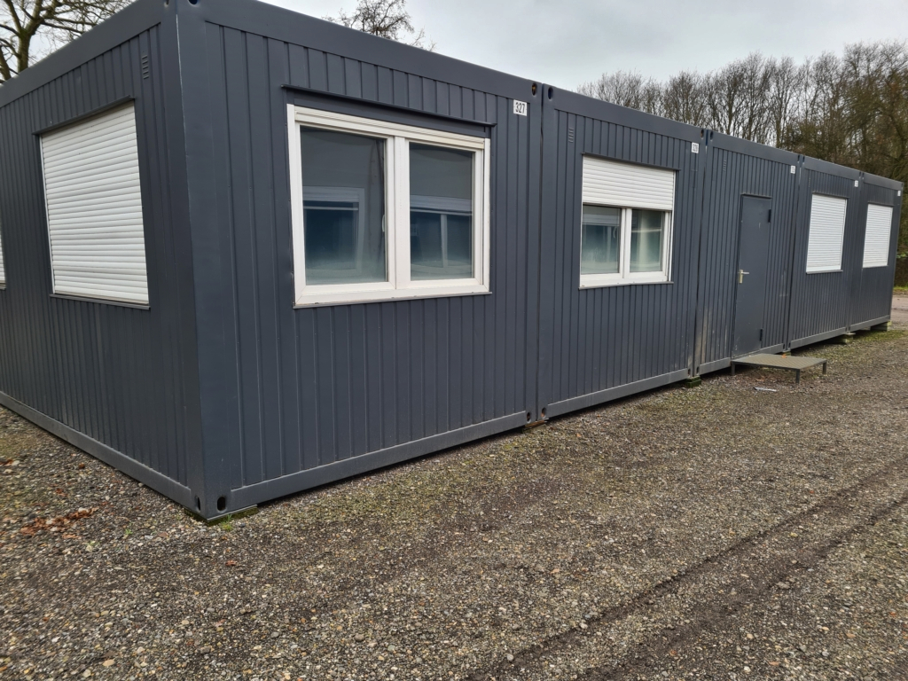 school tijdelijke units geschakeld